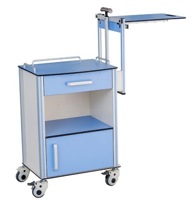 USEFUL ABS MEDICAL BEDSIDE CABINET